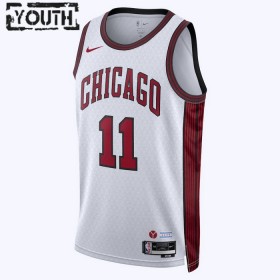 Dječji NBA Dres Chicago Bulls Demar Derozan 11 Nike 2022-23 City Edition Bijela Swingman